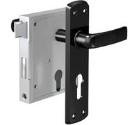 Basi 9900-0003 Serrure à pêne argent