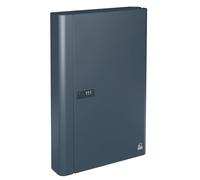 BASI Armoire à clés avec code numérique - Disponible en 6 tailles 20/28/48/80/104/204 crochets - Armoire à clés avec combinaison à 3 chiffres librement réglable - Anthracite mat
