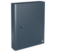 BASI Armoire à clés avec code numérique - Disponible en 6 tailles 20/28/48/80/104/204 crochets - Armoire à clés avec combinaison à 3 chiffres librement réglable - Anthracite mat
