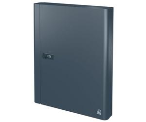 BASI Armoire à clés avec code numérique - Disponible en 6 tailles 20/28/48/80/104/204 crochets - Armoire à clés avec combinaison à 3 chiffres librement réglable - Anthracite mat