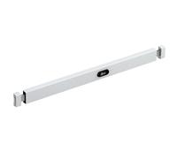 Basi Barre blindée/Verrou, 1 pièce, 900 mm, blanc, pr 900
