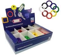 Basi Clip pour clé 8520-9000 8 couleurs 1 set