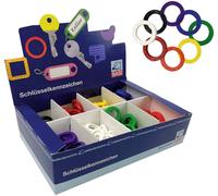 Basi Clip pour clé 8580-9000 8 couleurs 1 set