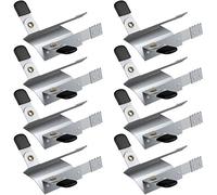 BASI® Lot de 4 paires de pinces de volet roulant - Protection anti-effraction pour volets roulants, fenêtres