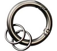 Basi Porte-clé 0006-0155 4026434178838 gris (mat), noir 10 pc(s)