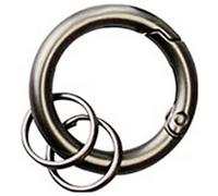 Basi Porte-clé 0006-0155 4026434178838 gris (mat), noir 10 pc(s)