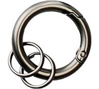 Basi Porte-clé 0006-0157 4026434178852 gris (mat), noir 10 pc(s)