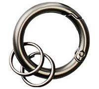 Basi Porte-clé 0006-0157 4026434178852 gris (mat), noir 10 pc(s)