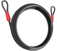 Basi SKA 500 Câble antivol en acier avec boucle gris, noir boucle pour cadenas