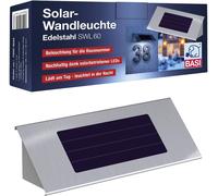 Basi SWL 60 7300-0022 Eclairage solaire pour numéro de maison LED LED intégrée acier inoxydable