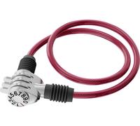 Basi ZR 301 Câble antivol rouge fermeture à combinaison