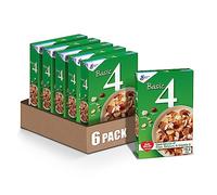 Basic 4 Heart Healthy Cereal, Fruit and Nut Fiber Cereal with Whole Grain, 19.8oz (Pack of 6)