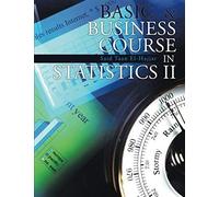 Basic & Business Course In Statistics Ii