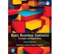 Basic Business Statistics, Global Edition + MyLab Statistics with Pearson eText