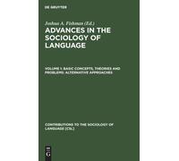 Basic Concepts, Theories And Problems: Alternative Approaches