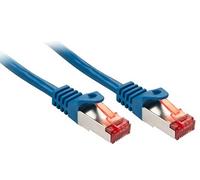 LINDY 47353 RJ45 Câble réseau, câble patch CAT 6 S/FTP 1.50 m bleu