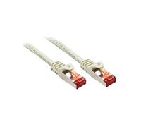 Basic - Cordon de raccordement - RJ-45 (M) pour RJ-45 (M) - 3 m - SFTP, PiMF - CAT 6 - moulé, sans crochet, bloqué - gris clair