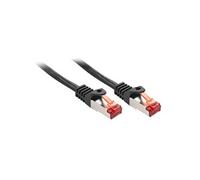 Lindy Câble réseau Basic Cat.6 S/FTP (PiMF) RJ-45 mâle/mâle 3 m Noir
