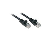 Lindy Câble réseau Basic Cat.6 U/UTP RJ45 Noir 7,5 m
