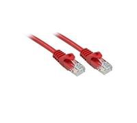 Lindy Câble réseau Basic Cat.6 U/UTP RJ45-RJ45 Rouge 7,5 m