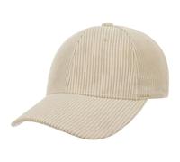 Basic Corduroy Casquette de Baseball en velours côtelé de coton - Beige - Taille Unique