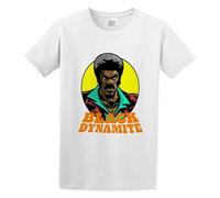 Basic diary Dynamite Action Comedy Movie Casual Round Neck T Shirt White XXL