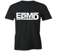Basic diary EPMD American Hiphop Rap Defjam Roc Nation Casual Round Neck T Shirt Black L