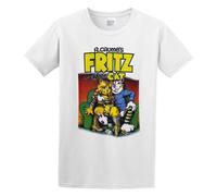 Basic diary Fritz The Cat Casual Round Neck T Shirt White XL