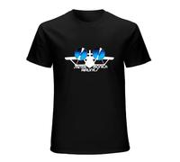 Basic diary SMA Santa Monica Airlines Vintage Men's Top Sweatshirt Short Sleeve Black 3XL