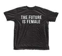 Basic diary The Future is Female Feminist Men's T Shirt Black 3XL