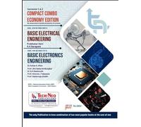Basic Electrical Engineering and Basic Electronics Engineering Compact Combo Economy Edition For SPPU Sem 1 & Sem 2 First Year Engineering ( ESE-102-ELE & ESC-101-ETC)