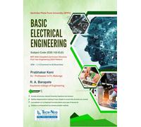 Basic Electrical Engineering (Course Code : ESE-102-ELE) For First Year Engineering SPPU Sem I and Sem 2