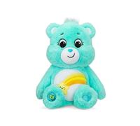 Basic Fun! 22086 Care Bears 14 Inch Medium Plush Wish Bear, Collectable Cute Plush Toy, Cuddly Toys for Children, Soft Toys for Girls and Boys,Blue,Aged 4 Years +