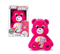 Basic Fun Care Bears Be Me Ours en peluche douce et durable avec badge unique pour le ventre, parfait pour garçons et filles 35 cm