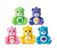 Basic Fun Care Bears Bisounours Lot de 5 Mini-Peluches, L’Ours Câlin, l’Ours Rie