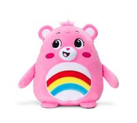 Basic Fun Care Bears Cheer Bear 25 cm Squishies - Peluche Collectible Douce, Ours Câlin pour Enfants & Fans, Jouet Sensoriel Squishy pour Garçons & Filles dès 4 Ans