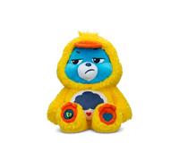 Basic Fun Care Bears Grumpy Chick Bear Peluche 22 cm, Ourson de Pâques en Costume de Poussin, Doudou Doux à Collectionner dès 4 Ans, Cadeau Câlin Enfant