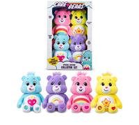 Basic Fun Care Bears Treasure Chest: Set mit 4 Beanie Soft Plüschtieren