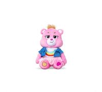 Basic Fun Care Bears x Stranger Things Cheer Bear en Eleven - Peluche 22 cm - Édition Limitée - Cadeau pour Fans de Stranger Things