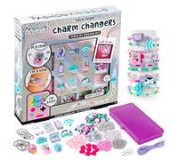 Basic Fun Fashion Angels Charm Changers - Kit de création de bijoux pour filles en équipe technique - comprend 8 charmes technologiques, perles et colliers - Créer bracelets et colliers d’amitié - 6+