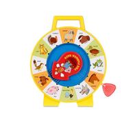 Basic Fun Jouet See 'n Say Farmer Says, Fisher Price Classics, 2070, Jouet éducatif et interactif pour bébé, Jouet rétro Classique pour Enfants, pour Les garçons et Les Filles à partir de 18 Mois
