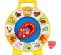 Basic Fun Jouet See 'n Say Farmer Says, Fisher Price Classics, 2070, Jouet éducatif et interactif pour bébé, Jouet rétro Classique pour Enfants, pour Les garçons et Les Filles à partir de 18 Mois