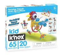 Basic Fun Kid K'NEX Farming Friends - Jeu de Construction 61 Pièces