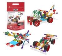 Basic Fun K'NEX Custom Cruisers - Ensemble 30 modèles avec Sac de Rangement - Jeu de Construction STEM pour Enfants à partir de 7 Ans
