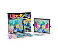 Basic Fun Lite-Brite Colour Pop Stitch - Jeu Lumineux créatif Disney avec Chevilles colorées