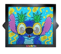 Basic Fun Lite-Brite Colour Pop Stitch - Jeu Lumineux créatif Disney avec Chevilles colorées