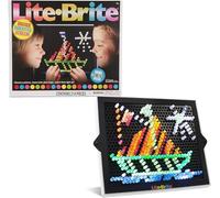 Basic Fun Lite-Brite l'original - Planche à Dessin Lumineuse LED avec Couleurs - Jouet Lumineux pour Enfants
