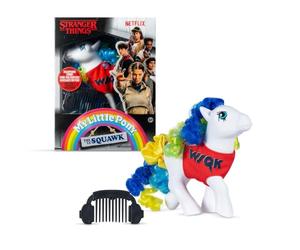 Basic Fun My Little Pony Stranger Things Rockin’ Robin - Poney Crossover série culte