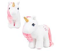 Basic Fun Peluche Moondancer 40e Anniversaire, My Little Pony, 35332, Cadeaux rétro de poneys pour Filles et garçons, peluchesde Licornes pour garçons et Filles à partir de 3 Ans