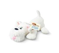 Basic Fun Pound Puppies Weighted Snuggles - Peluche Chiot Blanc avec Poids réconfortant